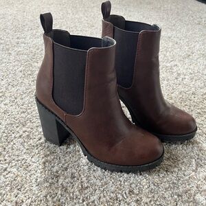 Brown Ankle Boots